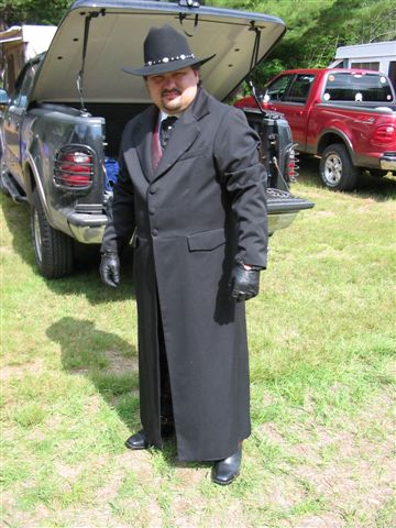 Dressed up for the Fracas at Pemi Gulch Territorial Governor's Ball.